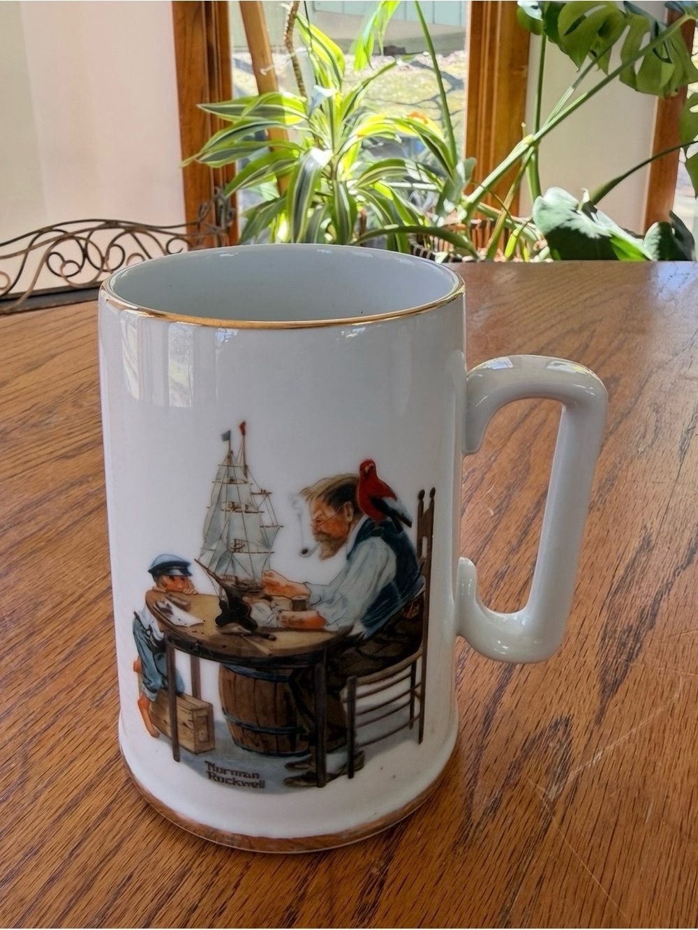 Norman Rockwell “For A Good Boy”. Mug EVC